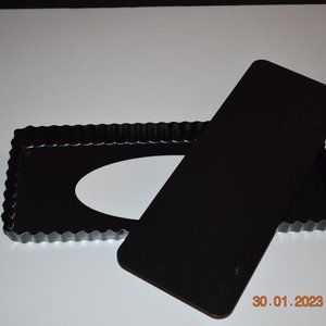 14" x 6" Removable Bottom Tart Pan